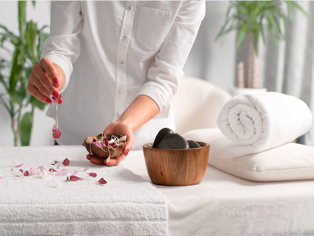 Laser hair removal for legs and thighs. Foot skin care. The most